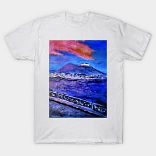 Napoli Magenta Sunrise T-Shirt